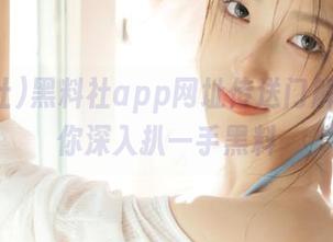 黑料社app网址传送门解析，带你深入扒一手黑料